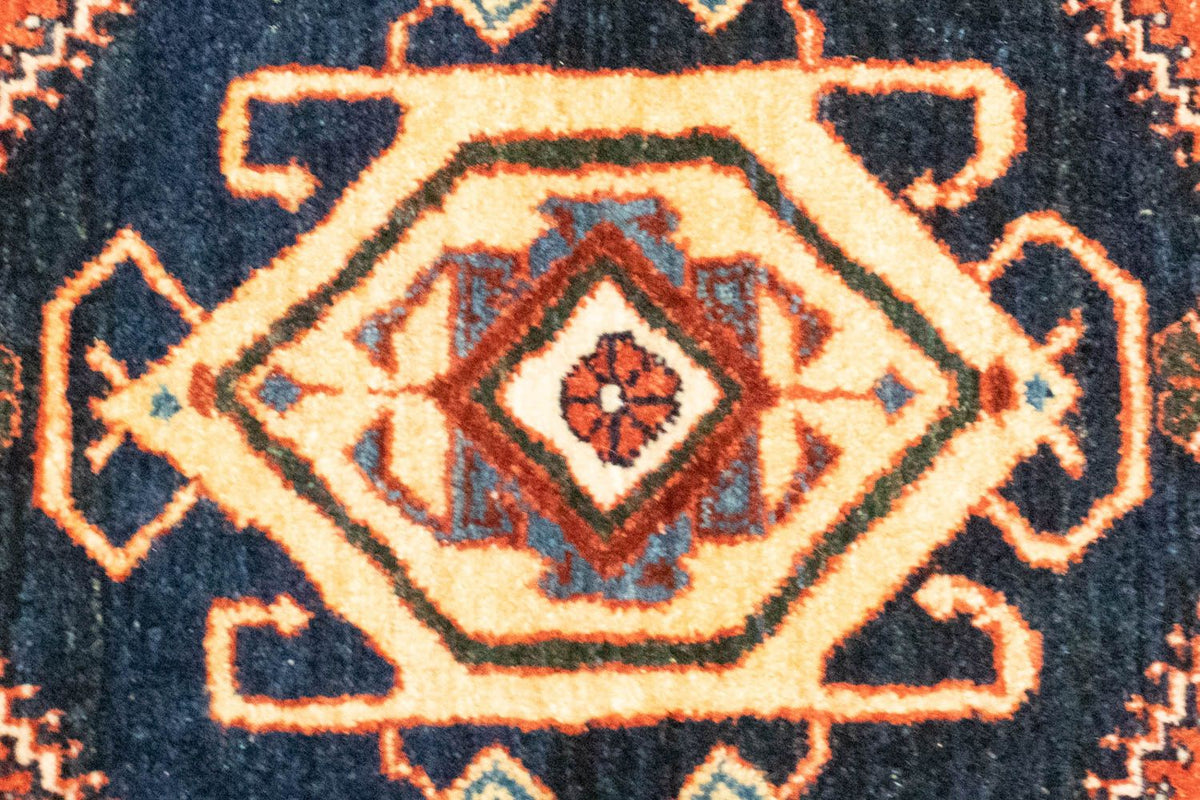 Biegacz Perski dywan - Nomadyczny - 190 x 104 cm - czerwony