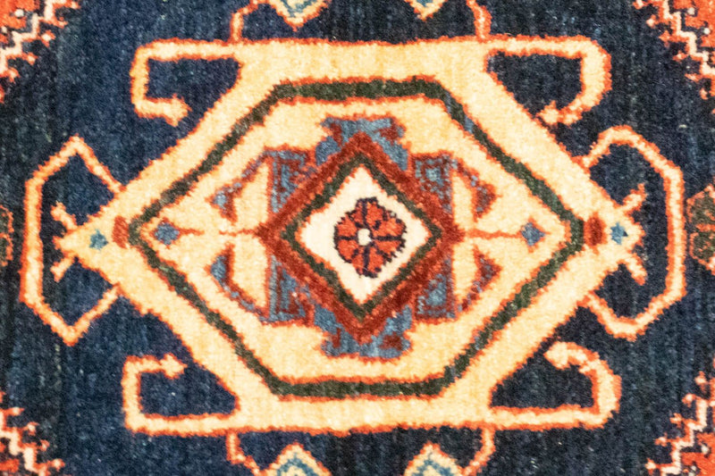 Biegacz Perski dywan - Nomadyczny - 190 x 104 cm - czerwony