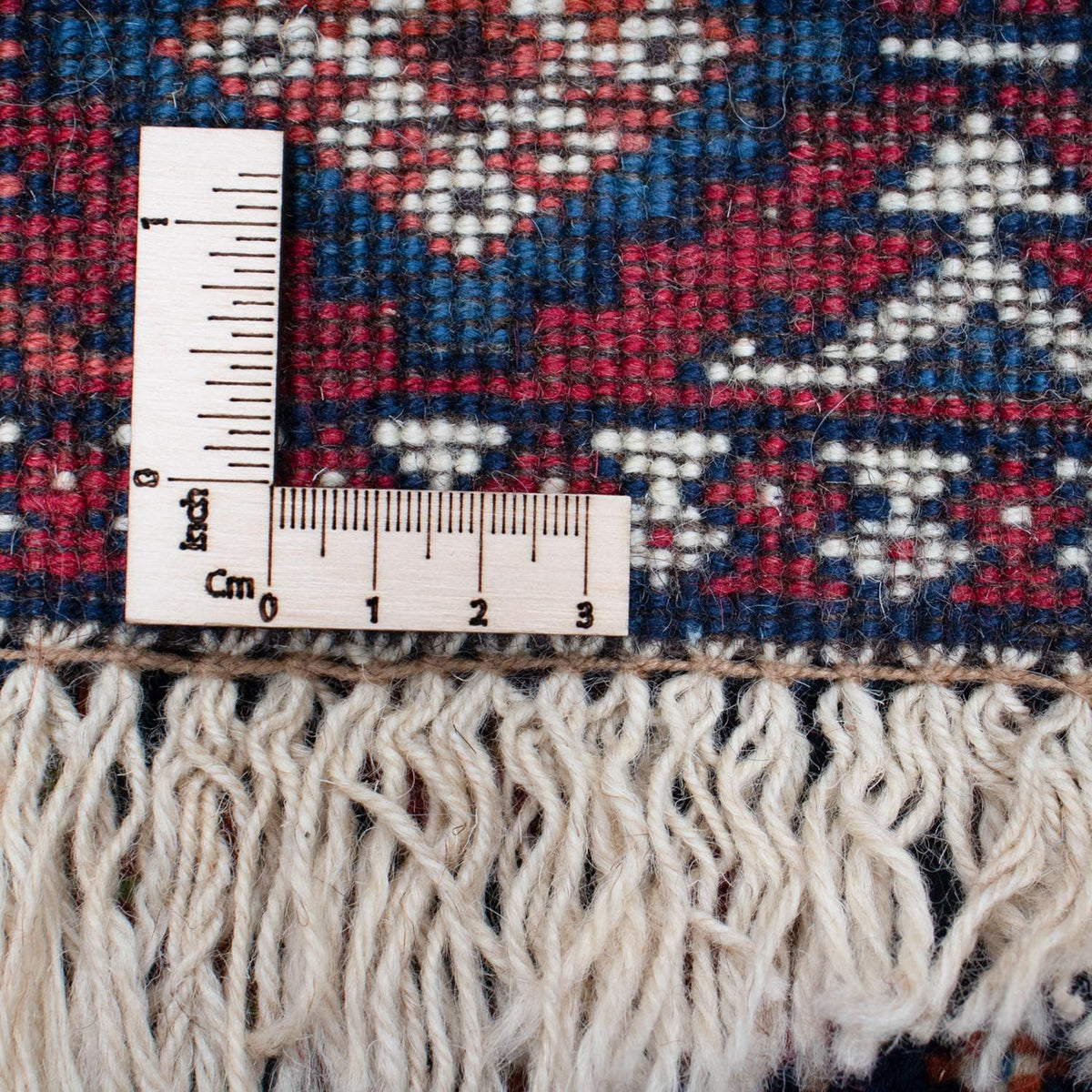 Perski dywan - Nomadyczny - 136 x 100 cm - niebieski