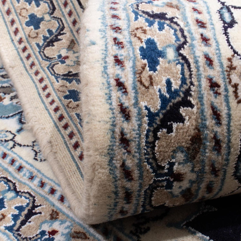 Dywan perski - Nain kwadratowy  - 198 x 192 cm - ciemnoniebieski