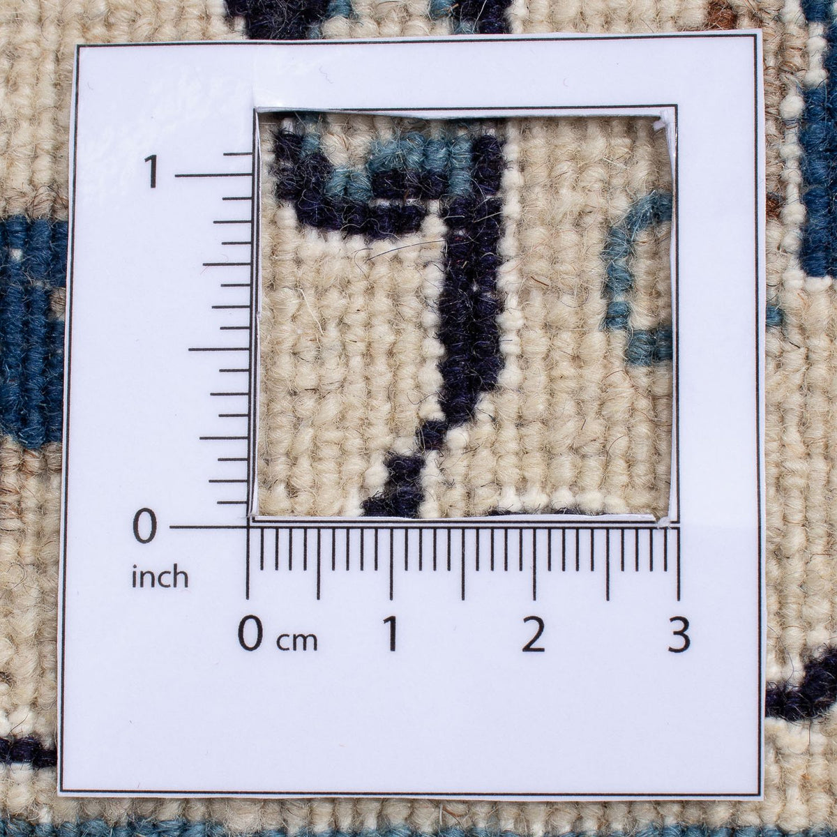 Dywan perski - Nain kwadratowy  - 198 x 192 cm - ciemnoniebieski