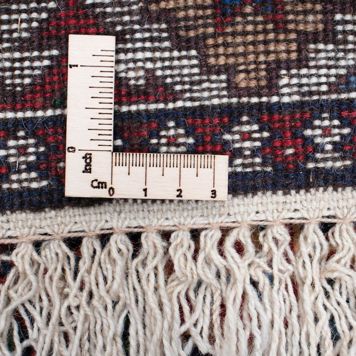 Perski dywan - Nomadyczny - 155 x 105 cm - ciemna czerwień