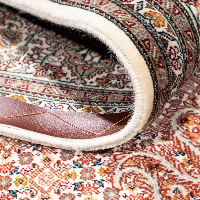 Dywan perski - Tabriz - 246 x 170 cm - jasnobrązowy