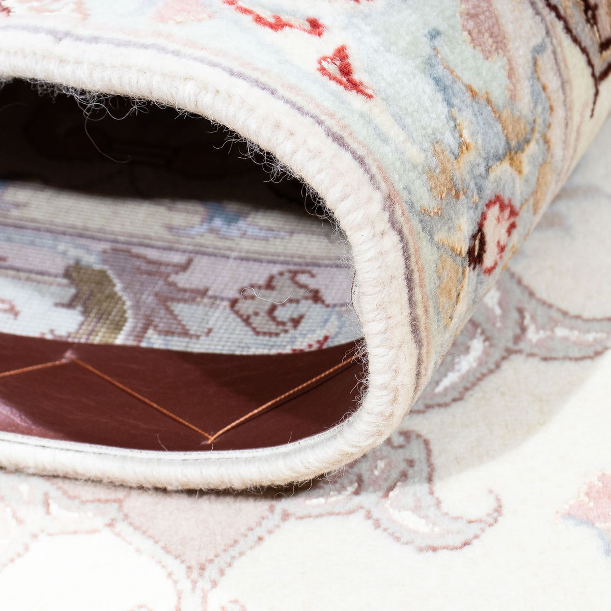 Dywan perski - Tabriz - Królewski - 248 x 168 cm - beżowy