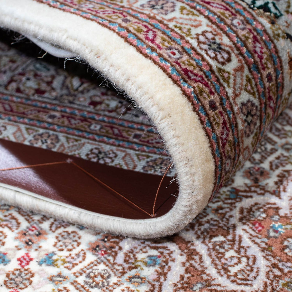 Dywan perski - Tabriz - Królewski - 210 x 150 cm - jasnobrązowy