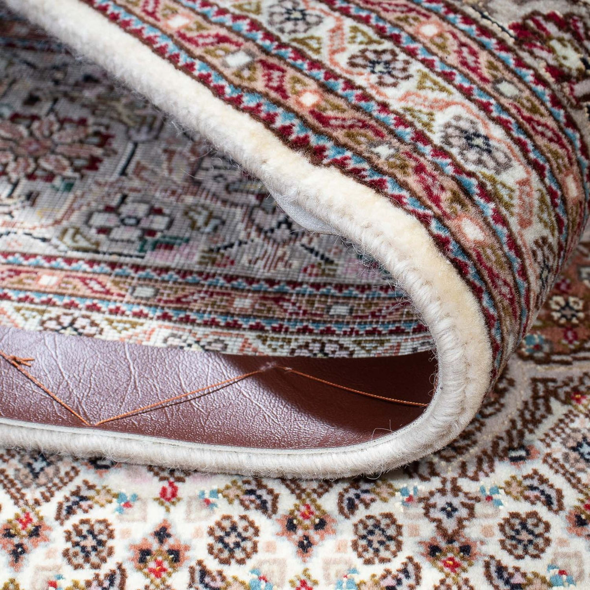 Dywan perski - Tabriz - Królewski - 210 x 150 cm - jasnobrązowy