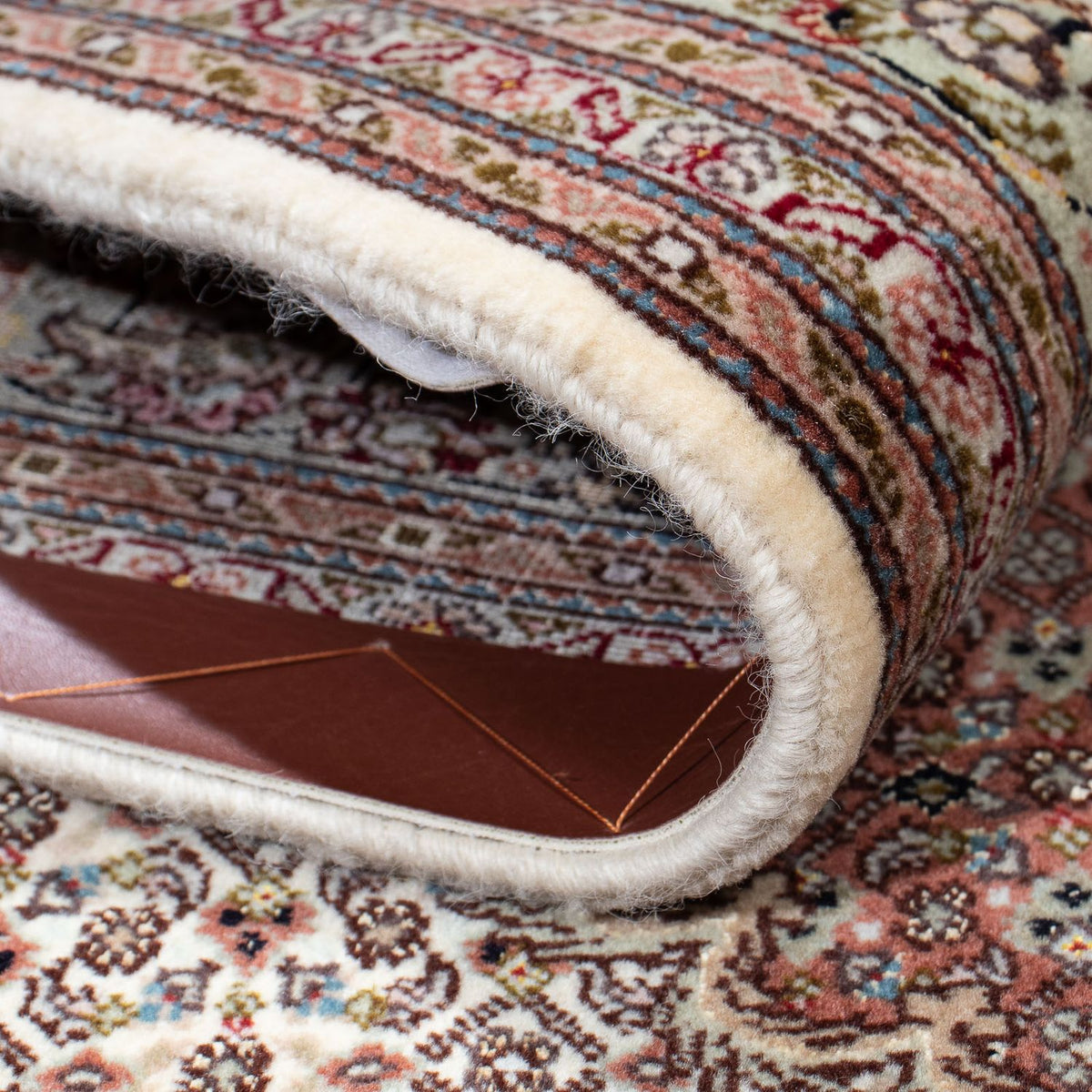 Dywan perski - Tabriz - Królewski - 205 x 153 cm - jasnobrązowy