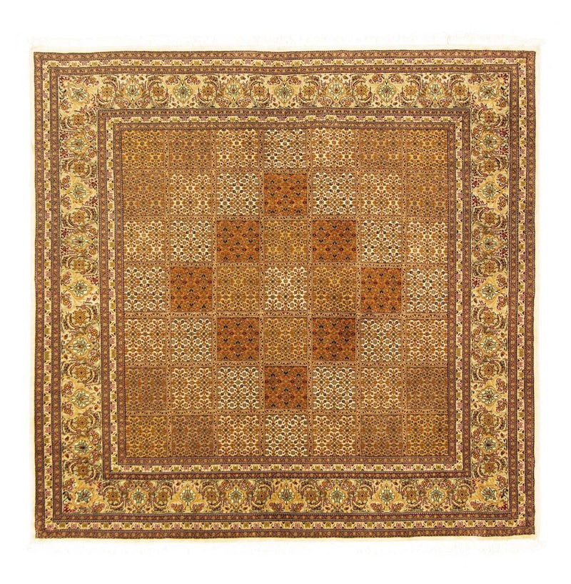 Dywan perski - Tabriz - Królewski kwadratowy  - 153 x 150 cm - wielokolorowy