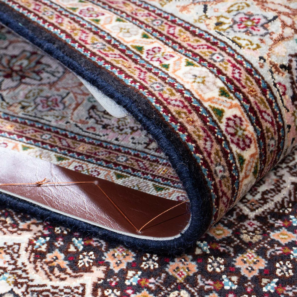 Dywan perski - Tabriz - 206 x 149 cm - jasnobrązowy