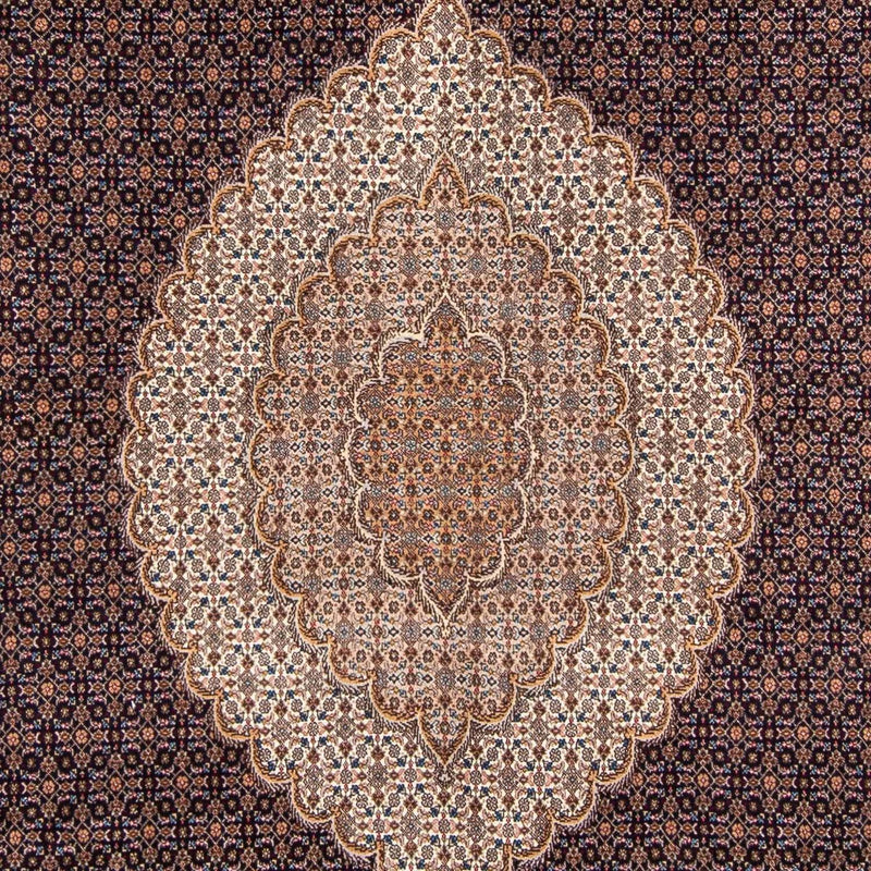 Dywan perski - Tabriz - 310 x 200 cm - ciemnoniebieski