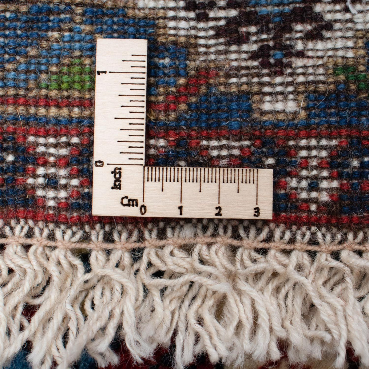 Perski dywan - Nomadyczny - 143 x 99 cm - niebieski