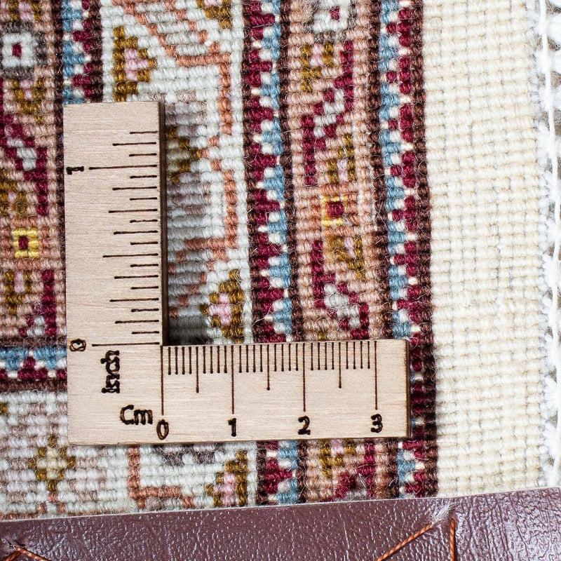 Dywan perski - Tabriz - 212 x 153 cm - jasnobrązowy