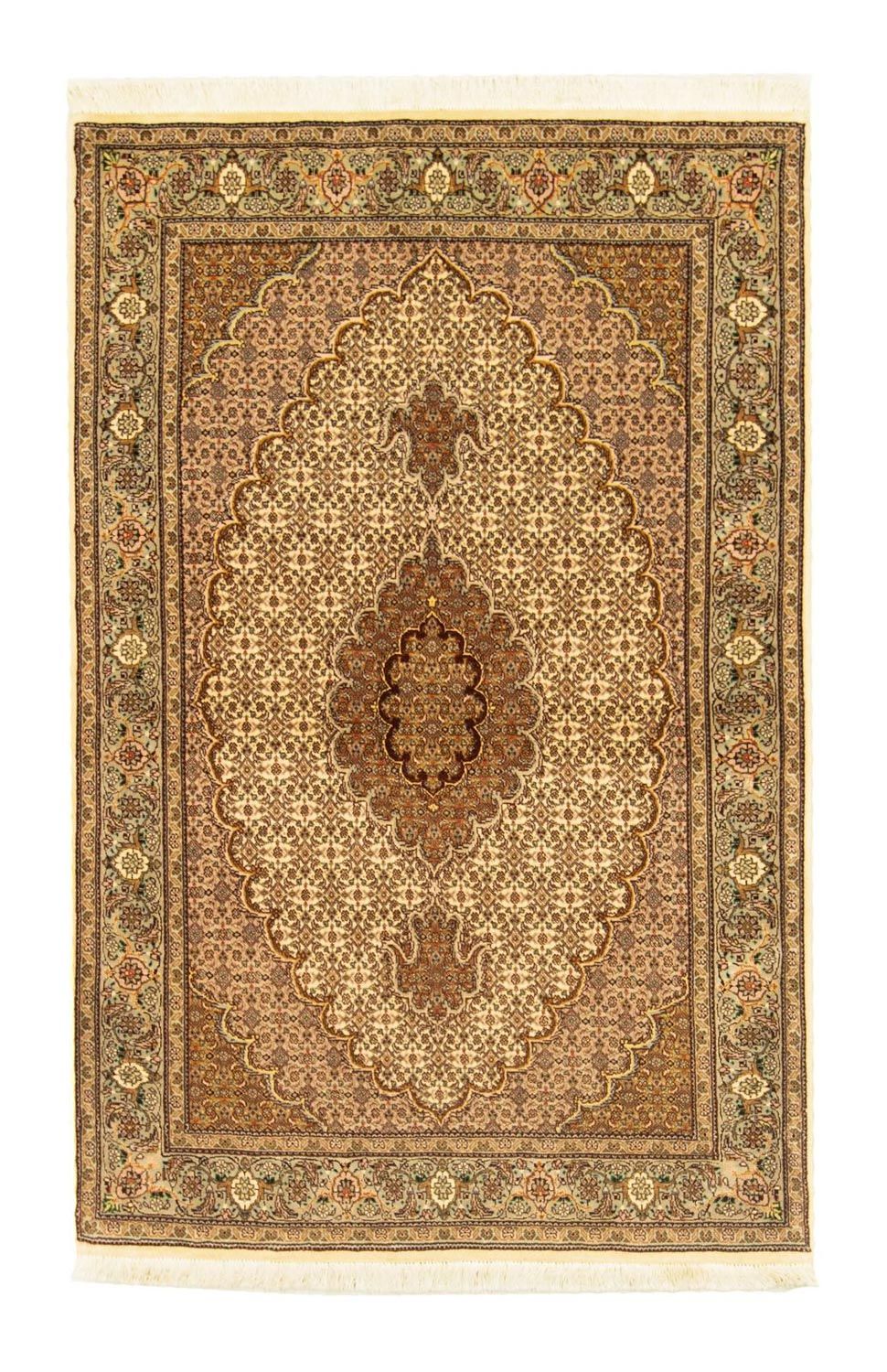 Dywan perski - Tabriz - Królewski - 154 x 102 cm - beżowy