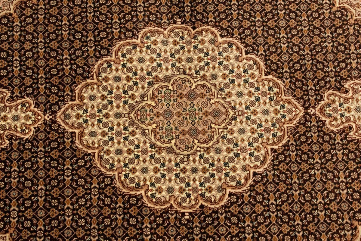 Dywan perski - Tabriz - Królewski - 148 x 102 cm - ciemnoniebieski