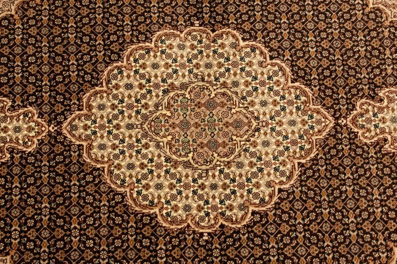 Dywan perski - Tabriz - Królewski - 148 x 102 cm - ciemnoniebieski