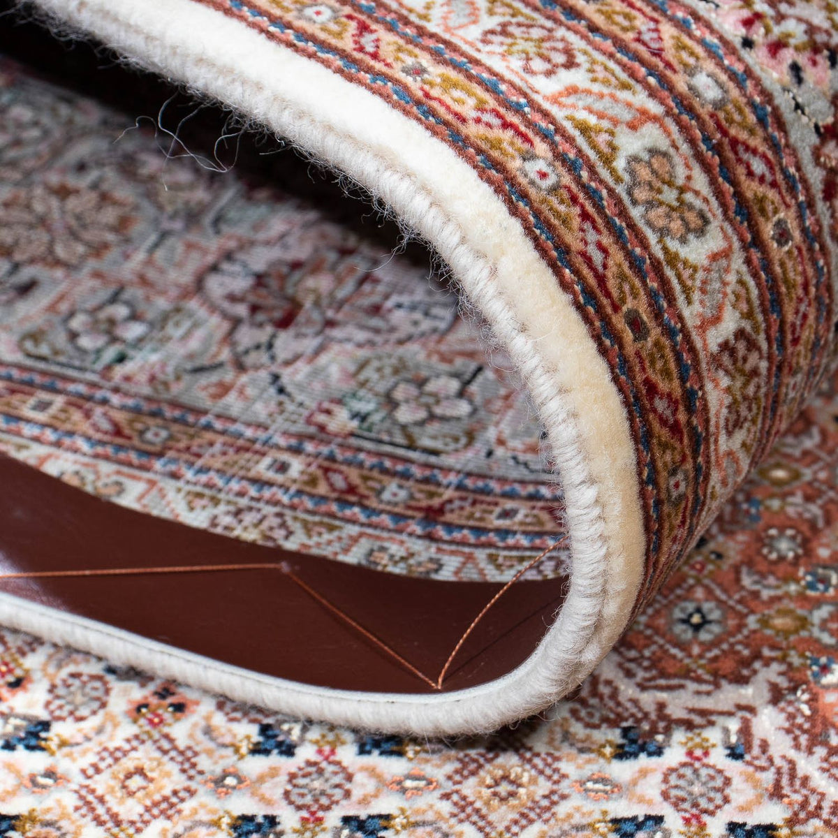 Dywan perski - Tabriz - 202 x 150 cm - jasnobrązowy