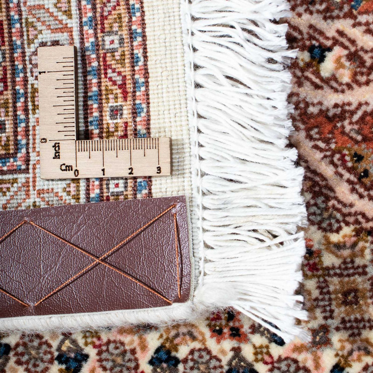 Dywan perski - Tabriz - 202 x 150 cm - jasnobrązowy