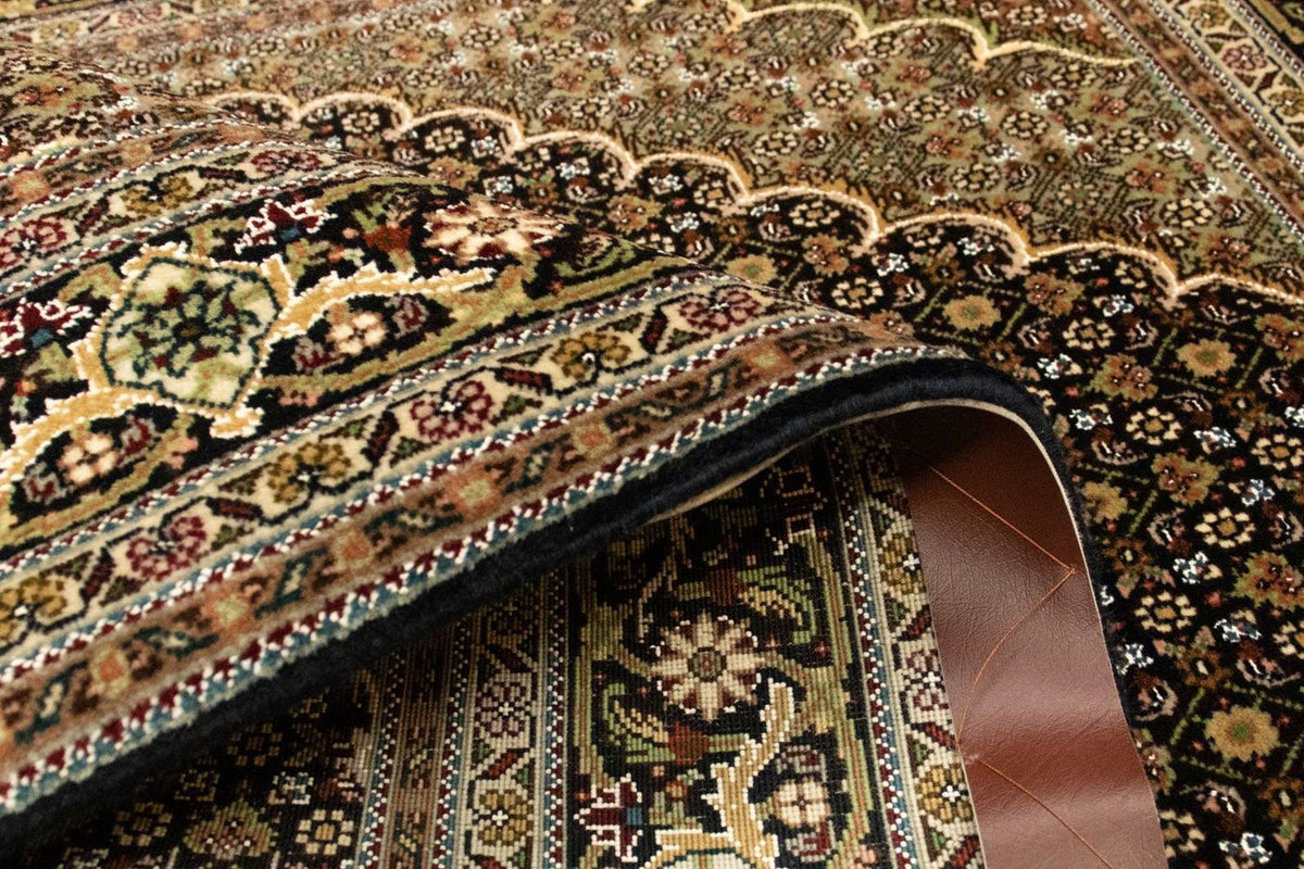 Dywan perski - Tabriz - Królewski - 165 x 103 cm - czarny