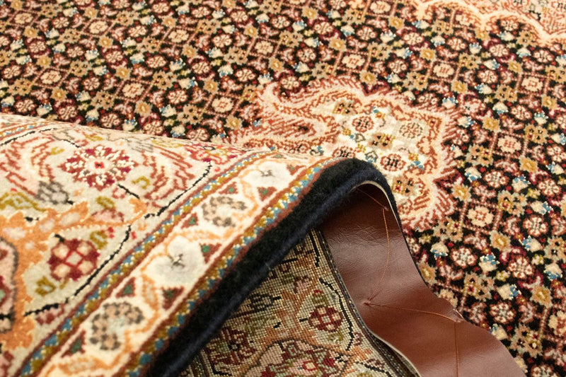 Dywan perski - Tabriz - Królewski - 160 x 104 cm - czarny