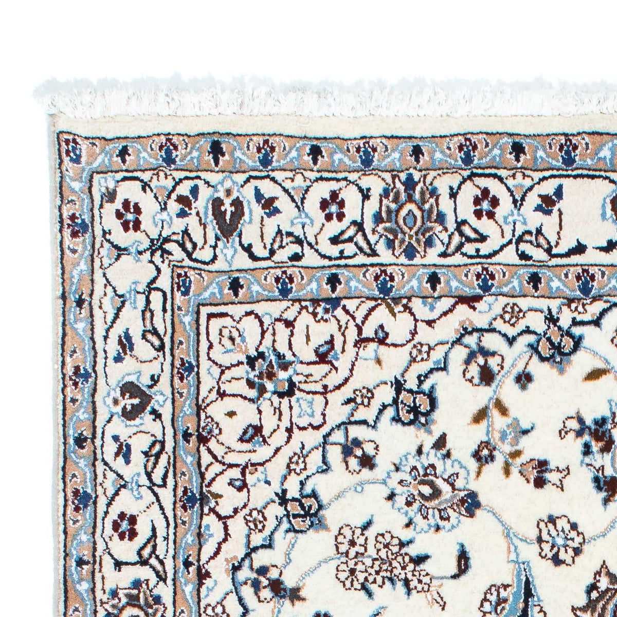 Dywan perski - Nain - Królewski - 178 x 113 cm - beżowy