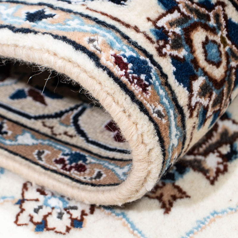 Dywan perski - Nain - Królewski - 178 x 113 cm - beżowy