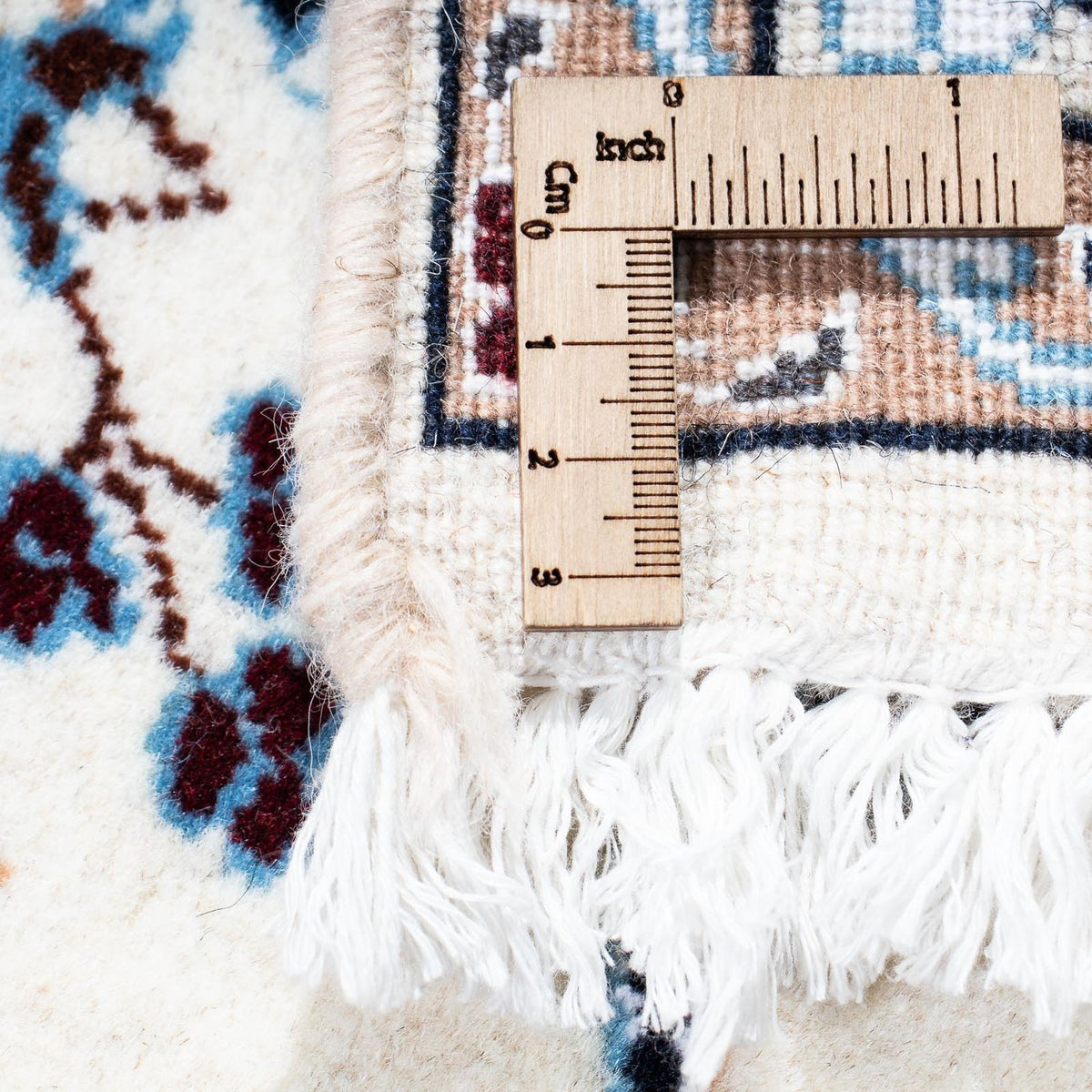 Dywan perski - Nain - Królewski - 178 x 113 cm - beżowy