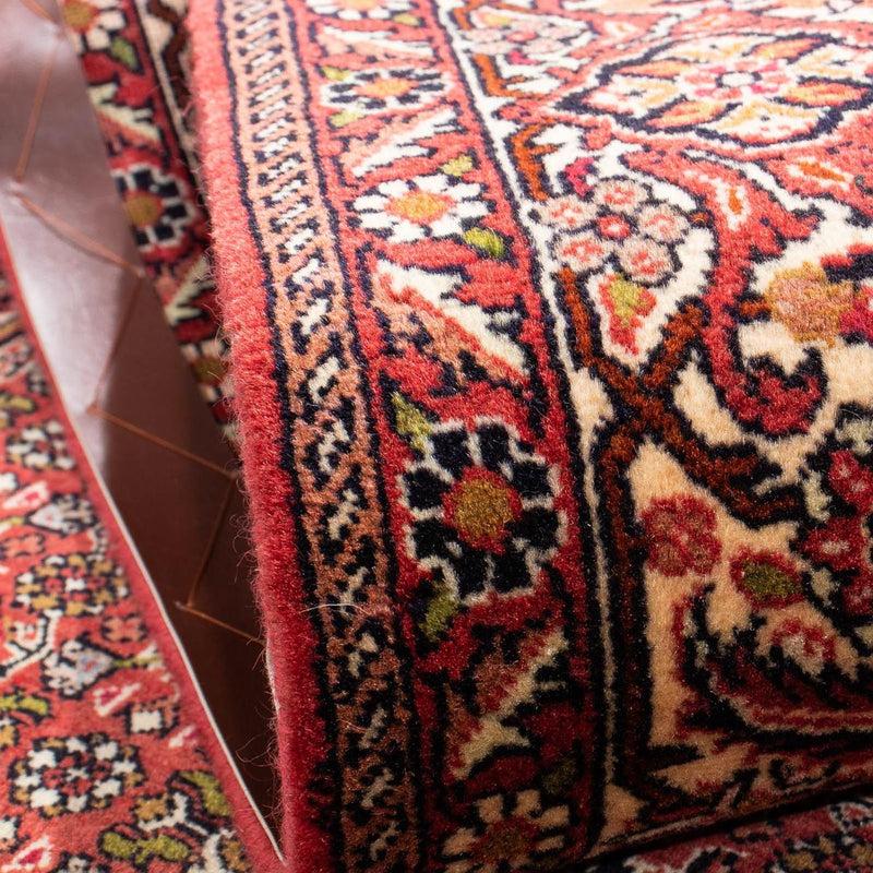 Dywan perski - Bijar - 235 x 140 cm - jasna czerwień