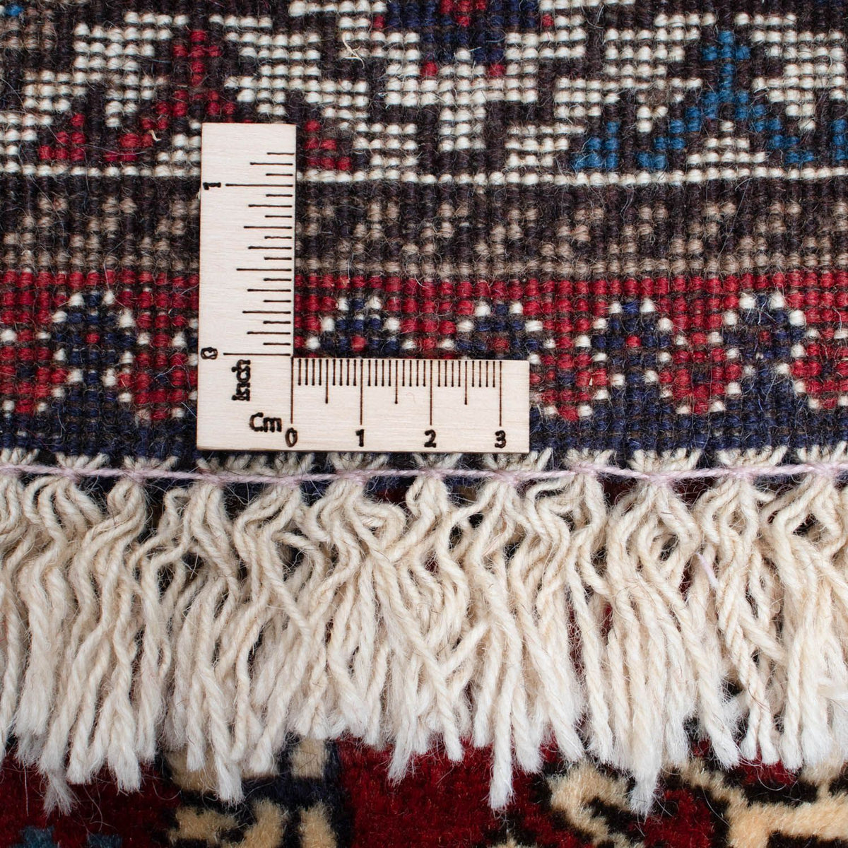 Biegacz Perski dywan - Nomadyczny - 198 x 84 cm - ciemna czerwień