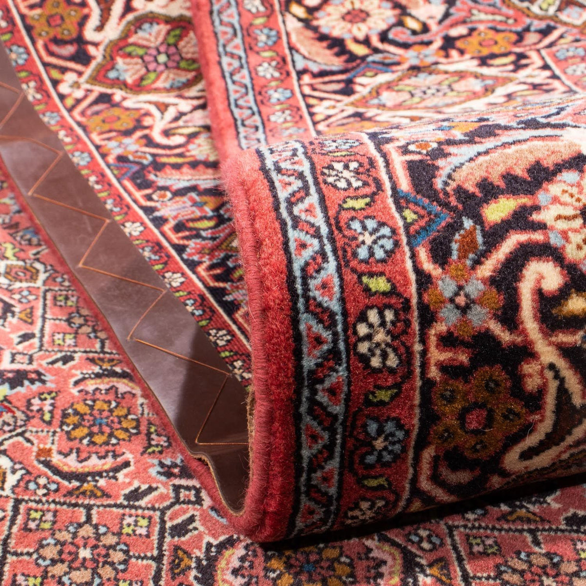 Dywan perski - Bijar - 246 x 170 cm - ciemna czerwień