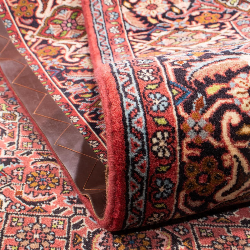 Dywan perski - Bijar - 246 x 170 cm - ciemna czerwień