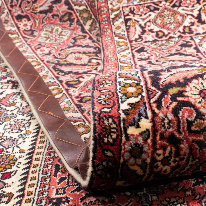 Dywan perski - Bijar - 290 x 197 cm - ciemna czerwień