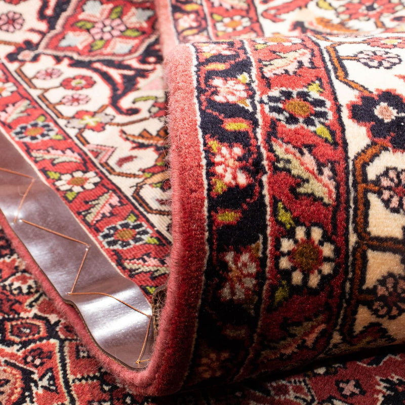 Dywan perski - Bijar - 297 x 197 cm - ciemna czerwień