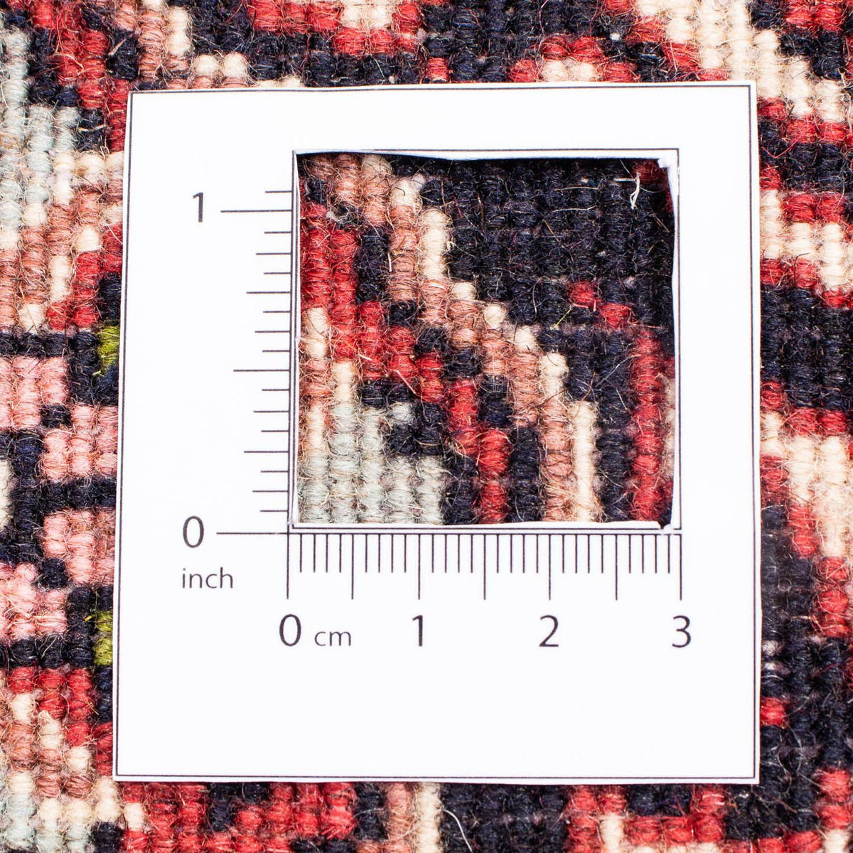 Dywan perski - Bijar - 297 x 197 cm - ciemna czerwień