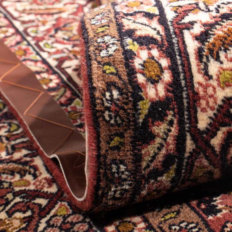 Dywan perski - Bijar kwadratowy  - 200 x 195 cm - jasna czerwień