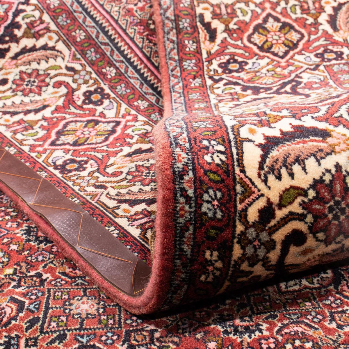 Dywan perski - Bijar - 284 x 199 cm - brązowy