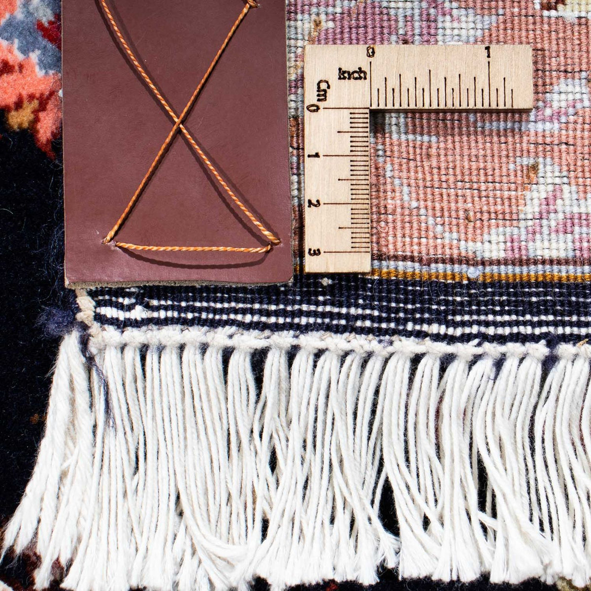 Dywan perski - Tabriz - Królewski - 238 x 172 cm - ciemnoniebieski