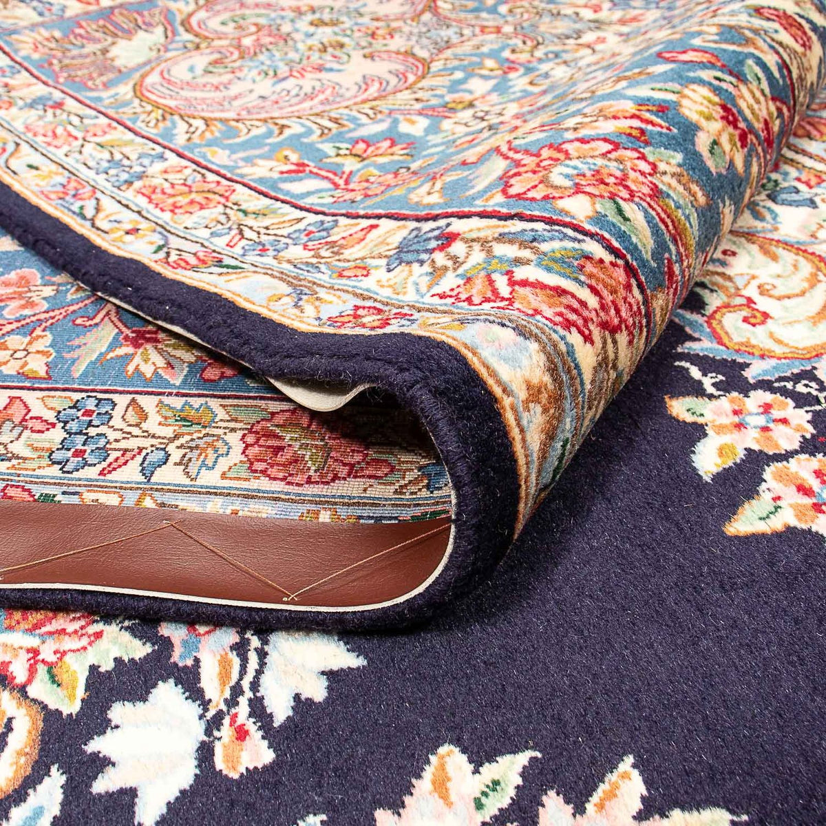 Dywan perski - Royal - 398 x 292 cm - ciemnoniebieski