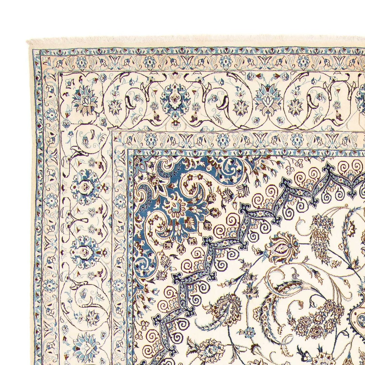 Dywan perski - Nain - Premium - 402 x 291 cm - beżowy