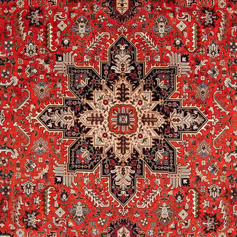Dywan perski - Tabriz - Królewski - 407 x 298 cm - rdza