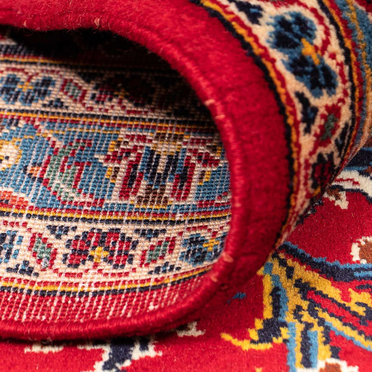 Dywan perski - Keshan - 417 x 308 cm - czerwony