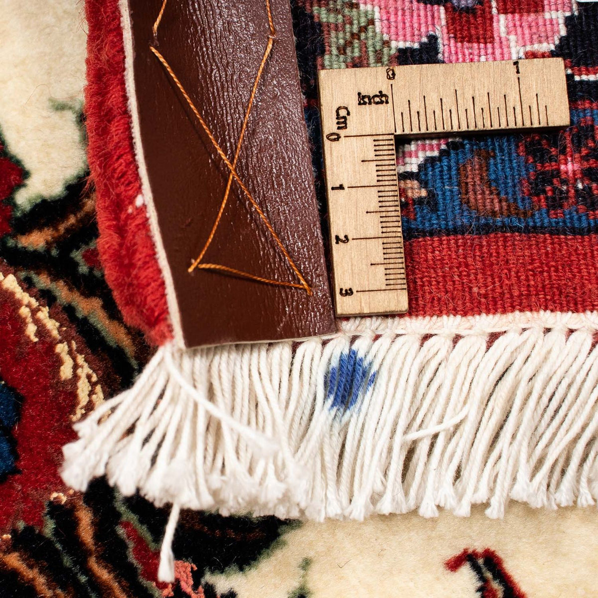 Dywan perski - Bijar - 388 x 299 cm - beżowy