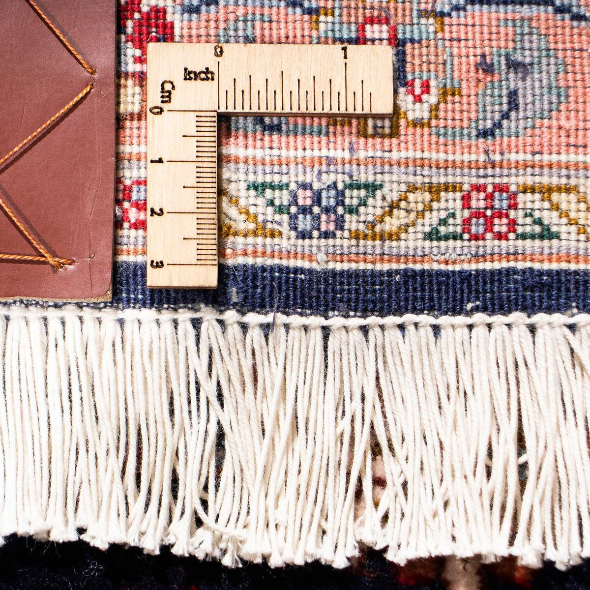 Biegacz Dywan perski - Tabriz - Królewski - 298 x 65 cm - ciemnoniebieski