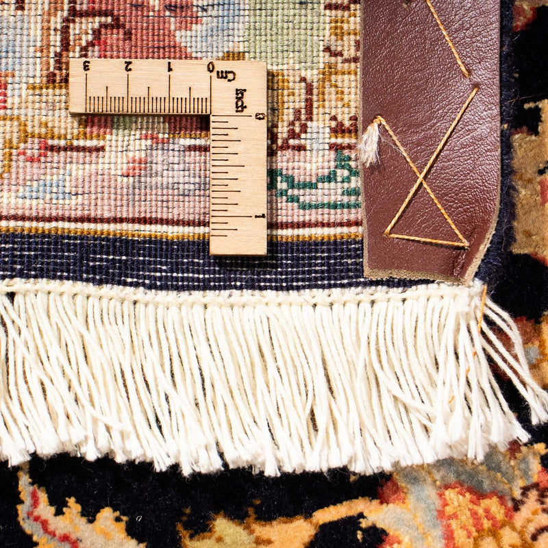 Biegacz Dywan perski - Tabriz - Królewski - 295 x 68 cm - ciemnoniebieski