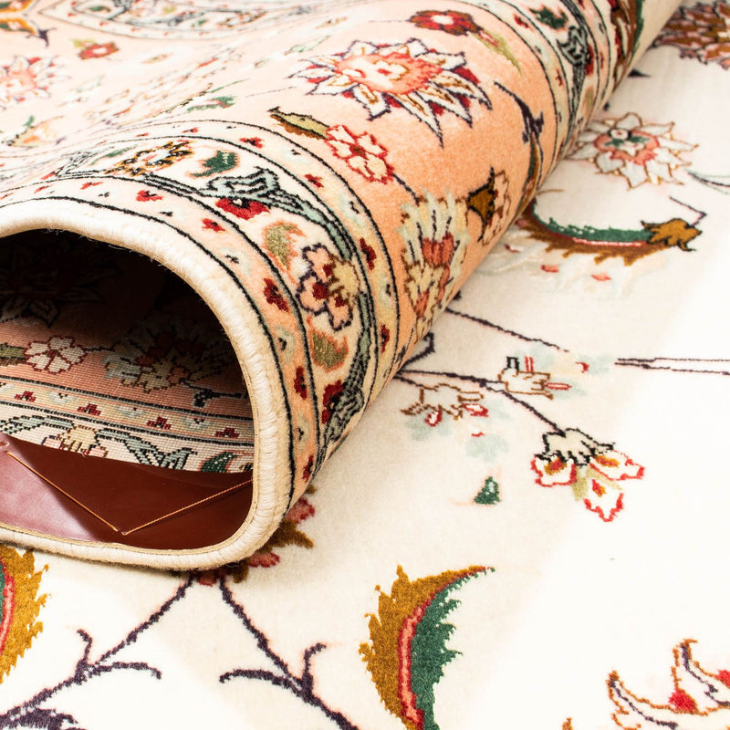 Dywan perski - Tabriz - Królewski - 300 x 205 cm - beżowy