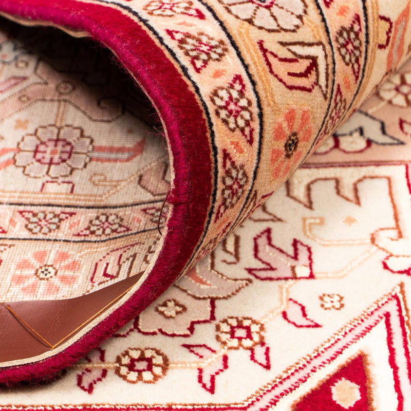 Dywan perski - Tabriz - Królewski - 400 x 298 cm - ciemna czerwień