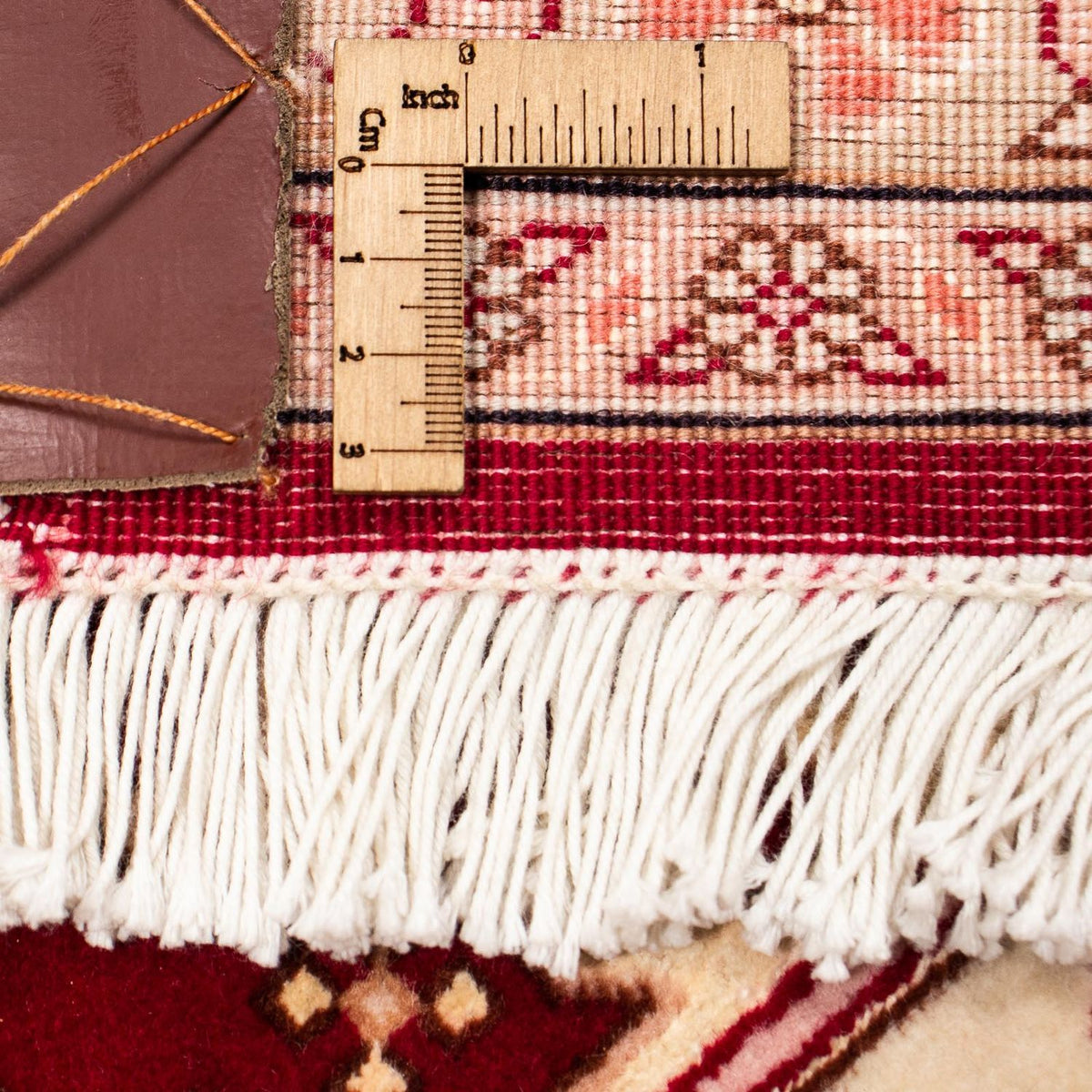 Dywan perski - Tabriz - Królewski - 400 x 298 cm - ciemna czerwień