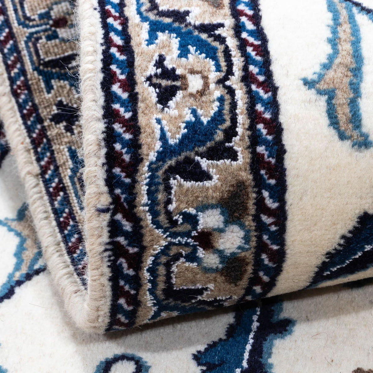 Dywan perski - Nain - 142 x 68 cm - beżowy