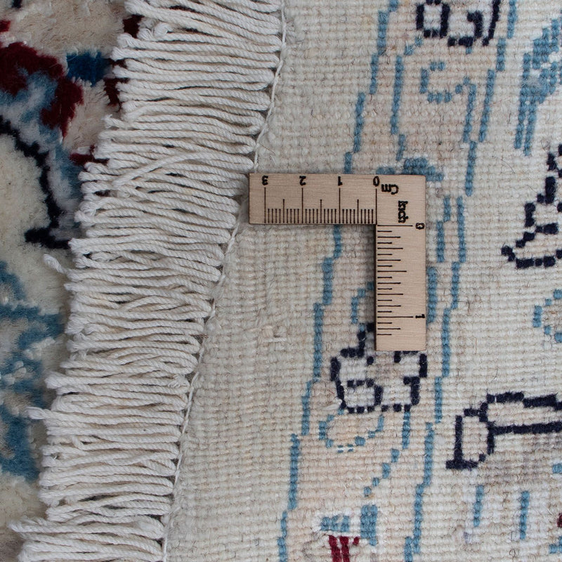 Dywan perski - Nain okrągły  - 300 x 300 cm - ciemna czerwień