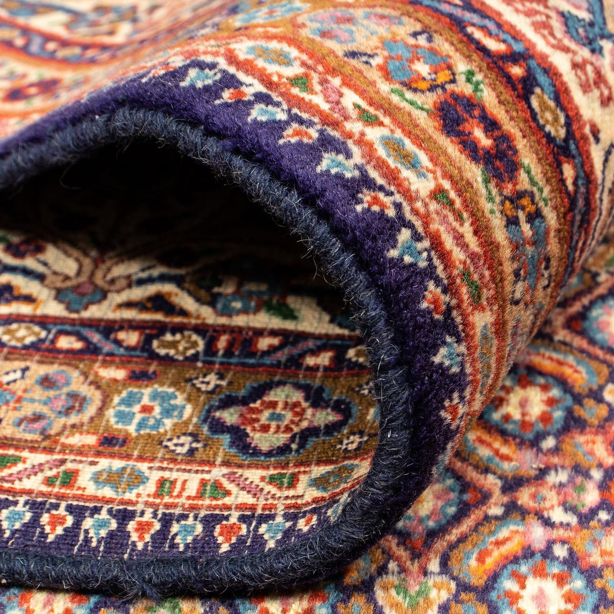 Dywan perski - Klasyczny - 346 x 246 cm - ciemnobrązowy