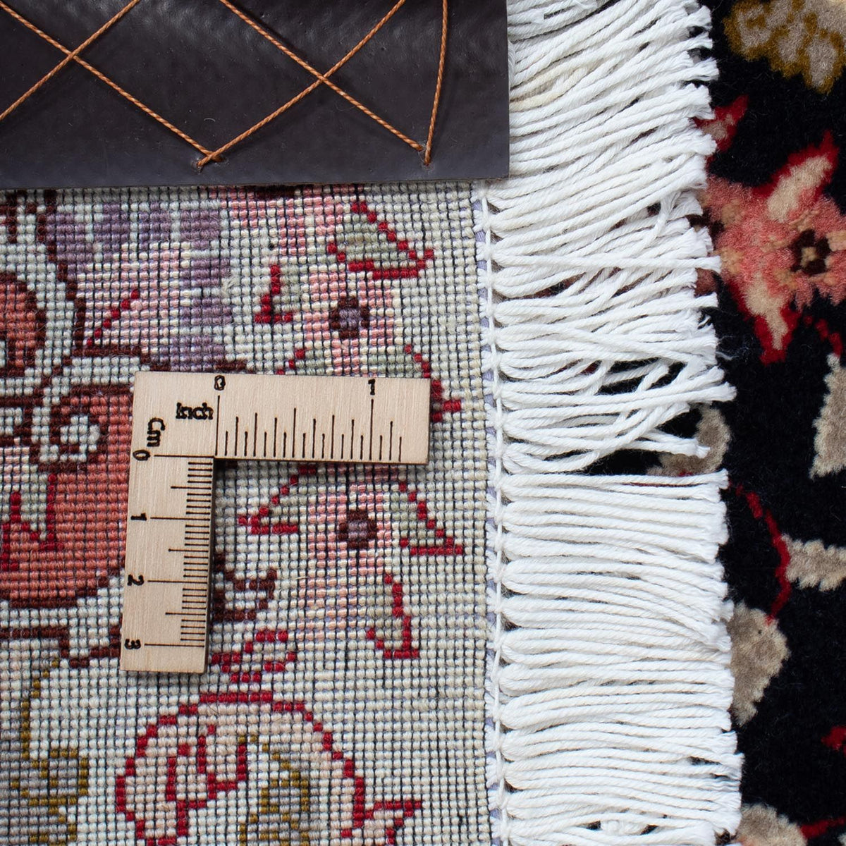 Dywan perski - Tabriz - Królewski - 92 x 61 cm - ciemnoniebieski